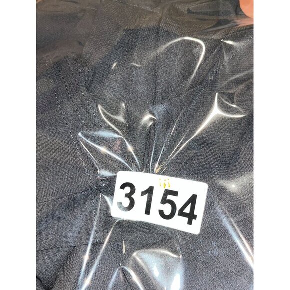 Alex Evenings Petite Black Tiered Chiffon Midi Skirt women's Size LP - Picture 8 of 9